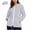 Gray, variant on YFNNUP Packable Rain Jacket for Women Lightweight Waterproof Raincoat with Hood Pockets Outdoor Hiking Travel Windbreaker