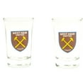 thumbnail image 1 of West Ham United FC Ensemble de Verres à Shot (Lot de 2), 1 of 2