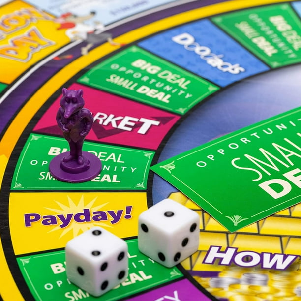 Rich Dad CASHFLOW How To Get Out Of The Rat Race Game, Adult & Kid