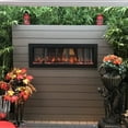 thumbnail image 2 of Touchstone Sideline Outdoor Electric Fireplace- 50" W x 17.5" H x 5.75" D -No Heater, 2 of 5