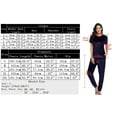 thumbnail image 4 of Purcoar Women Tracksuit Outfit Short Sleeve Velour Sweatshirt Set, 4 of 5