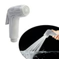 Protable Bathroom Handheld Stainless Bidet Spray Shower Head Toilet