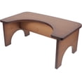 thumbnail image 2 of Bathroom Toilet Stool Foot Stool Household Stool Small Bench Bamboo Poop Stool, 2 of 8
