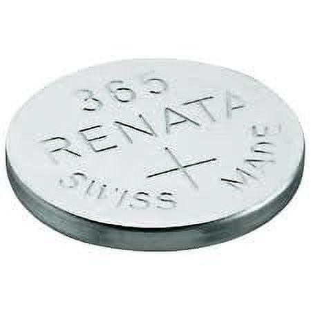 Renata #365 Silver Oxide Battery - 10 Pack