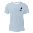 thumbnail image 4 of JAJAHO Mens Hawaiian T Shirt Summer Short Sleeve Casual Tropical Graphic Tee Loose Fit Crew Neck Vacation Shirts Cozy Tops, 4 of 4