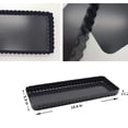 thumbnail image 3 of Non-Stick Rectangle Tart Pan 14.4 Inch Removable Bottom Carbon Steel Baking Pan for Quiche and Pie, 3 of 8