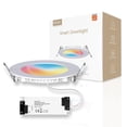 thumbnail image 5 of Luz de techo inteligente MOES funciona con Google Home Alexa Zigbee WiFi Smart Downlight, 5 of 5