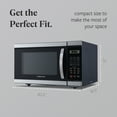 thumbnail image 5 of Farberware 1.1 cu ft Microwave Oven, 1000W Professional Countertop Microwave Oven, Stainless Steel, 5 of 6