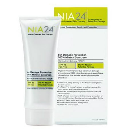 Best Nia 24 Sun Damage Prevention 100% Mineral Sunscreen - SPF 30, deal