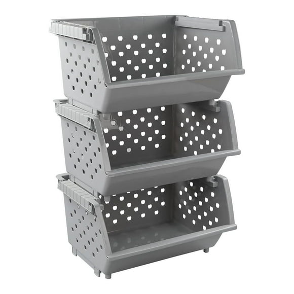 Stacking Bins Open Front