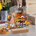 thumbnail image 5 of 2025 & CISIL Thanksgiving Table Centerpieces Signs For Fall Decorations, Happy Thanks Gnomes For Fall Home Party Indoor Decor, 5 of 5