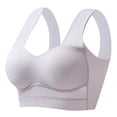 thumbnail image 1 of PEASKJP Seamless Bras for Women Plus Size Underwire Smooth Full Coverage Seamless Bras, Gray L, 1 of 3