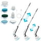 thumbnail image 1 of Cepillo de limpieza eléctrico de alta potencia | Fregador recargable multivelocidad con 7 cabezales reemplazables | Mango extensible | Fregador eléctrico impermeable para baño, bañera, azulejos, c, 1 of 5
