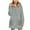 Gray, variant on Dgankt Coats for Women Solid Color Hooded Loose Fitting Pullover Jacket Long Sleeved Hooded Top,Sizes S-2XL