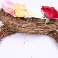 thumbnail image 4 of PENGXIANG Natural Crescent Shape Rattan Wreath Base DIY Accessories for Easter Party Decor, 4 of 7
