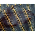 thumbnail image 4 of oneOone Silk Tabby Fabric Stripe & Diamond Block Print Sewing Fabric BTY 42 Inch Wide, 4 of 4
