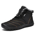thumbnail image 2 of NOKIO Men'S Snow Exploration Boots Men's Snow Boots Fashion Casual Sneakers Breathable Flat Bottom Casual Shoes Winter Padded Warm Men's Boots Men'S Thermal Snow Boots, 2 of 5