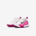 thumbnail image 5 of Nike, Unisex Kid's, IsoFly Toddler/Little Kid, Platinum Tint/Black/Laser Fuchsia, 10 Medium, Toddler, 5 of 6