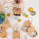 thumbnail image 2 of 20Pcs Wood Bottle Opener Wooden Keychain Bottle Openers for DIY Craft, 2 of 5