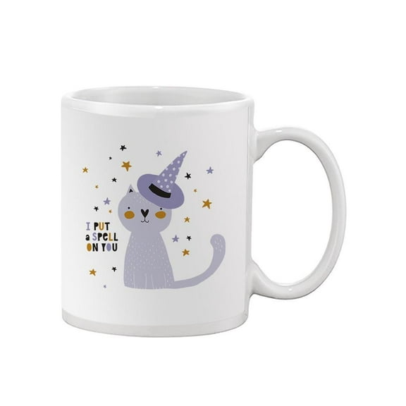 Spell On You. Cute Kitten Mug - Image by Shutterstock,