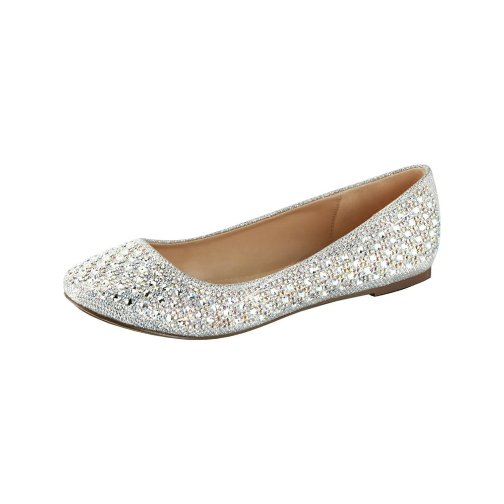 flats with glitter
