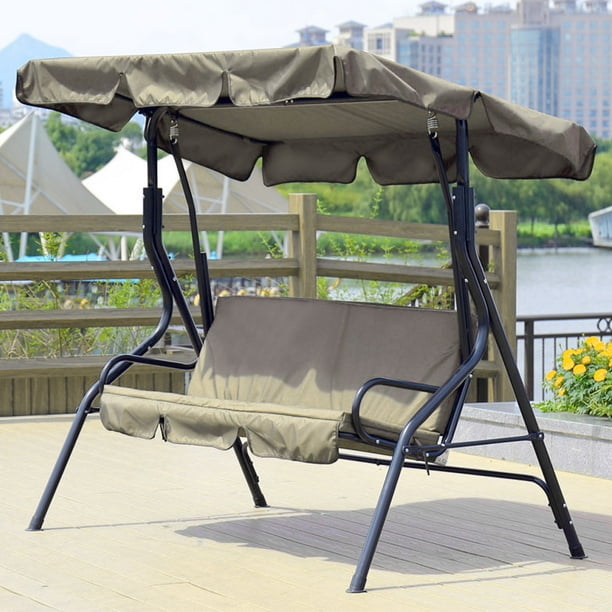 Brrnoo Outdoor Swing Courtyard Garden Hammock 3 Seat Cover Waterproof Fabric Protection 150x150x10cm Com - Patio Swing Bench Cover Brrnoo Outdoor Swing Courtyard Garden Hammock 3 Seat Cover Waterproof Fabric Protection 150x150x10cm Com - Patio Swing Bench Cover