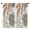 Brown Boho Plant, variant on Blackout Kids Curtains,Blue and White Abstract Pattern Childrens Insulated Curtains Set Of 2,Bedroom Essentials,Toddler Room Decor 42x54in(106x137cm)