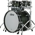 thumbnail image 2 of Ludwig Classic Oak 4-Piece Studio Shell Pack with 22 in. Bass Drum Green Burst, 2 of 5