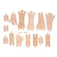 thumbnail image 2 of Track Set For Toddlers Assembly Kit Educational DIY Wooden Track Expansion Pack With Rich Accessories, 2 of 8