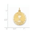 thumbnail image 3 of 14K Yellow Gold Holy Communion Disc Pendant (26 X 20) Made In United States xac719, 3 of 3