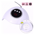 thumbnail image 2 of Kit De Decoración Uñas Con Lampara Led Blanca Malubero Kit de Manicure, 2 of 5
