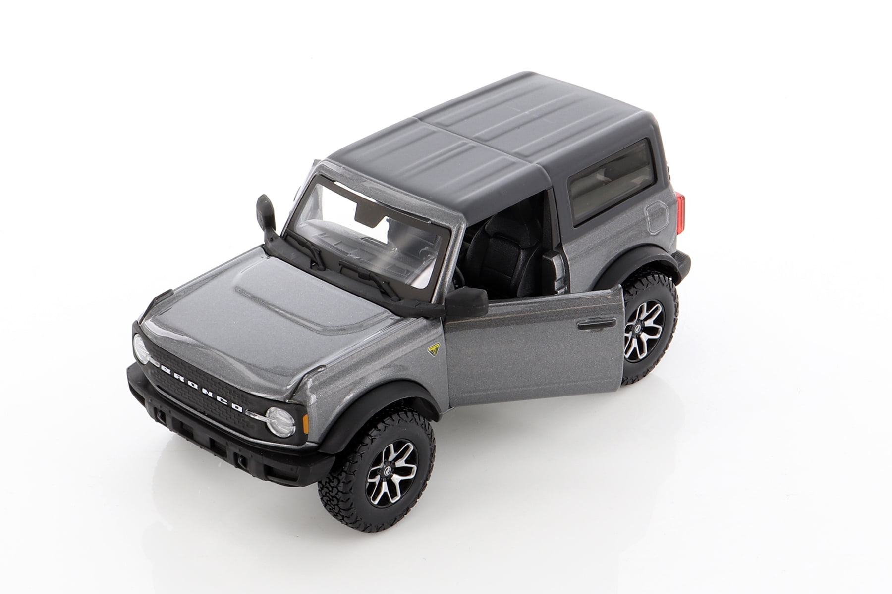 2021 Ford Bronco Badlands, Gray - Showcasts 37530 - 1/24 Scale Diecast Model Car