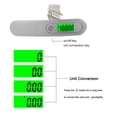 thumbnail image 3 of Luggage Weight Scale, 50KG 110LBS Automatic Lock Results Digital Luggage Scale Electronic Portable  For Suitcase, 3 of 8