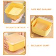 thumbnail image 2 of 2 Pcs Boîte à Fromage Réutilisable Boîte de Rangement pour Beurre pour Extérieur, 2 of 6