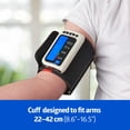 thumbnail image 5 of Monitor de presión arterial Medline con Bluetooth, brazalete universal para brazo, pantalla LCD digital, integración con la aplicación Medline Health, almacena hasta 120 lecturas, cable de carga y est, 5 of 5