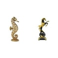 thumbnail image 1 of Escultura De Resina De Caballo Dorado, Figura Decorativa Moderna De Mesa, Adorno De Animal Para Oficina, Dormitorio, Sala De Estar, Chimenea, Centro De Mesa, Colección, 1 of 8
