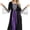 Purple, variant on Halloween Witch Costume for Women, Halloween Gothic Witch Dresses for Fancy Dress Party Orange M