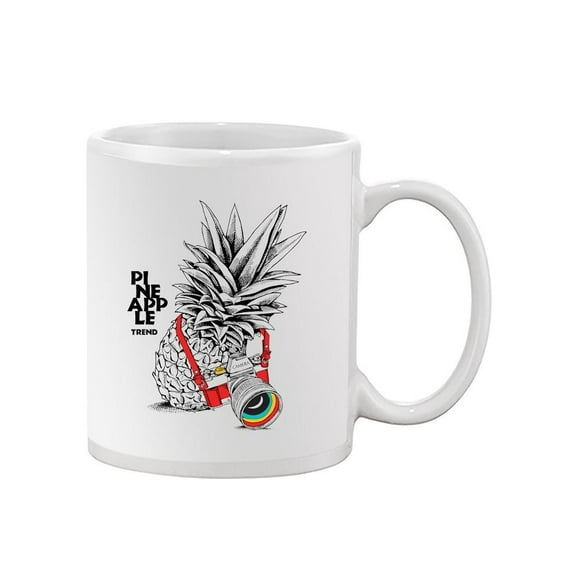 Pineapple With Camera. Mug -Image by Shutterstock,