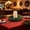 D, variant on Artificial Cedar Candle Ring Wreath Mini Christmas Greenery Centerpiece Ring for Pillar Candle Table Decor