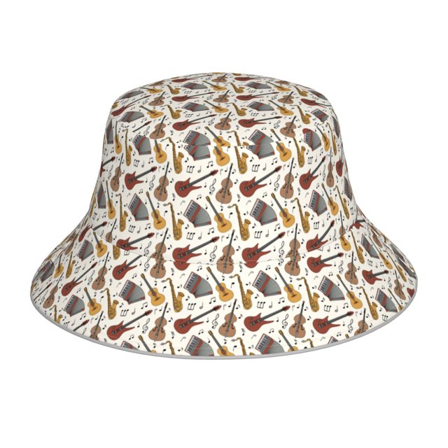 Balery Guitar Sombreros para el sol para hombre y mujer, sombrero de pescador con UPF 50+