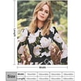 thumbnail image 2 of Sexy #1 Emily Blunt Blanket Super Soft Throw Blanket Silky Flannel Lightweight for Sofa, Bed Blanket All Season Use 40""*50"" （100 * 130cm）, Style, 2 of 6