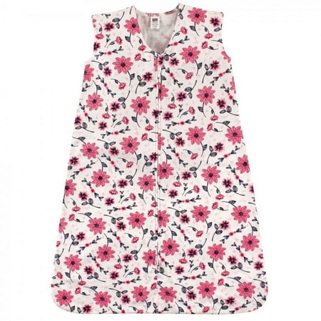 UPC: 0660168510584 | Hudson Baby Infant Girl Cotton Sleeveless Wearable Sleeping Bag Sack Blanket Botanical 12-18 Months