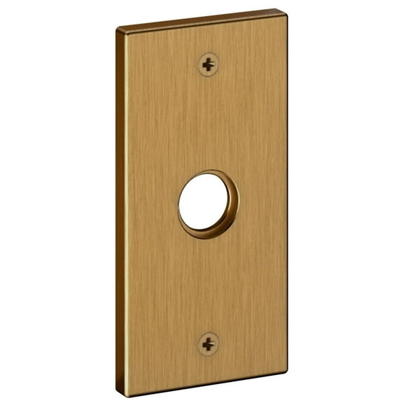 Baldwin R052.Idm R052 Rectangular Dummy Rosette Only From The Estate Collection - Brown