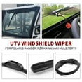 thumbnail image 3 of 2PCS UTV Windshield Wiper Kit Hand Operated Manual Windshield Wiper Blades for Polaris Ranger RZR Can Am Maverick X3 Commander Defender Pro Golf Cart, 3 of 8