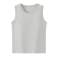 thumbnail image 4 of Abcomgle Kids Tank Tops for Boys Sleeveless Casual Summer Tanks for Boys Solid Crewneck Cotton Shirts for Boys 10-12, 4 of 6