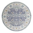 thumbnail image 3 of Unique Loom Whitney Collection Area Rug - Bordeaux (7' 1" Round French Blue/Ivory), 3 of 7