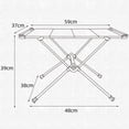thumbnail image 7 of Foldable Camping Table Lightweight Outdoor Table for Yard Backpacking Patio Black with Mesh Bag, 7 of 7