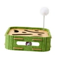 thumbnail image 4 of Toy de rascador de gato, muebles para mascotas suministra una caja interactiva de bolas de tablero de rasguño de gatos multifuncionales, rompecabezas Cuadrado, 4 of 8