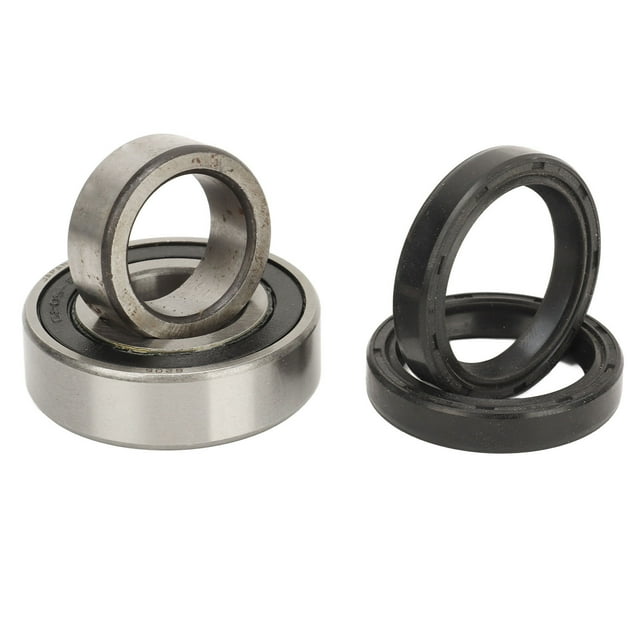 1014207, 4Pcs Kit de Joint d'Huile de Bague d'Essieu Arrière Usure Robuste de Kit de Joint d'Huile d'Essieu à Haute Résistance pour Chariot Électrique Précédent