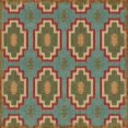 thumbnail image 2 of Wiens, James 20x20 Black Ornate Wood Framed with Double Matting Museum Art Print Titled - Country Mood Tile III, 2 of 4
